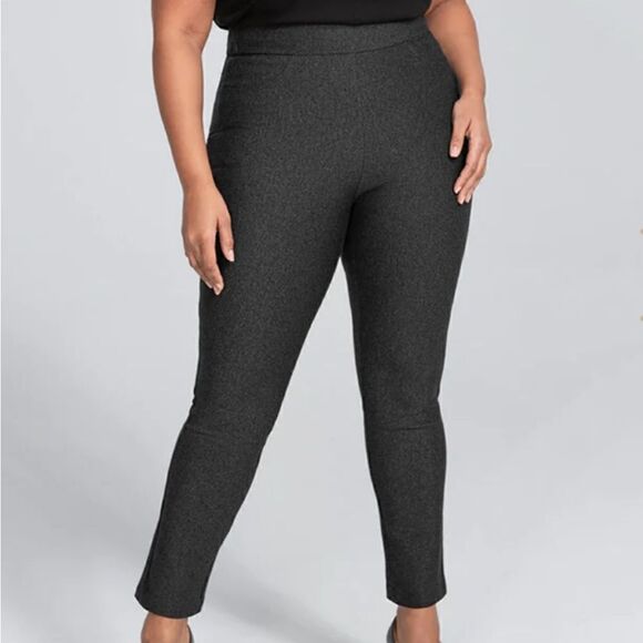 2407 NWT HoneyLove EverReady Pant Charcoal Size 2X - Picture 1 of 10
